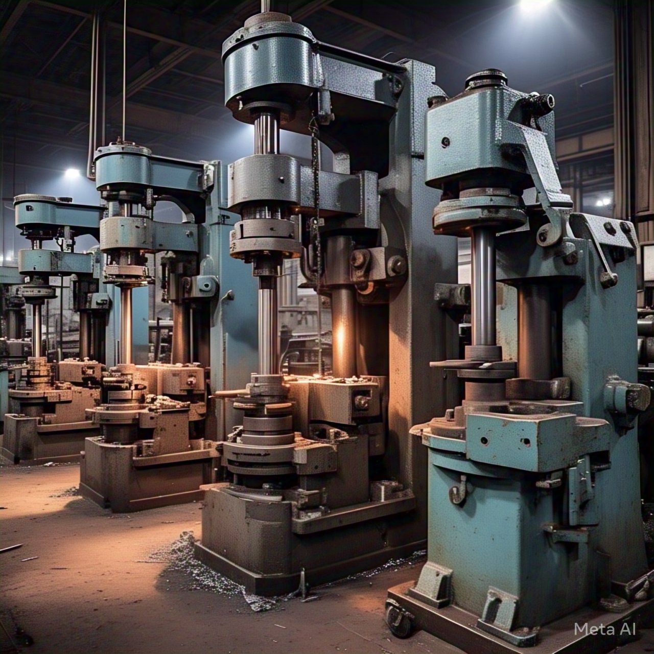 Prensa hidráulica industrial